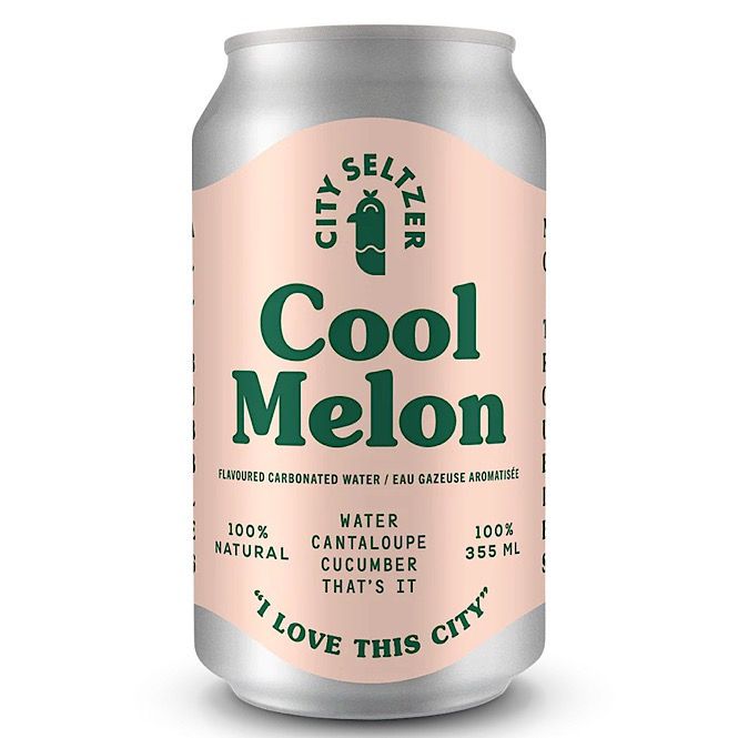 City Seltzer Cool Melon