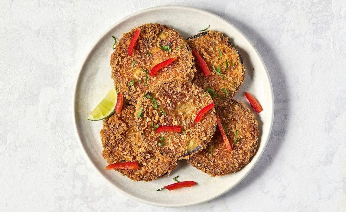 Aubergine Fritters