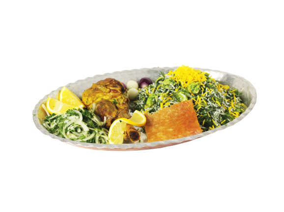 Baghali Polo with Lamb Shank