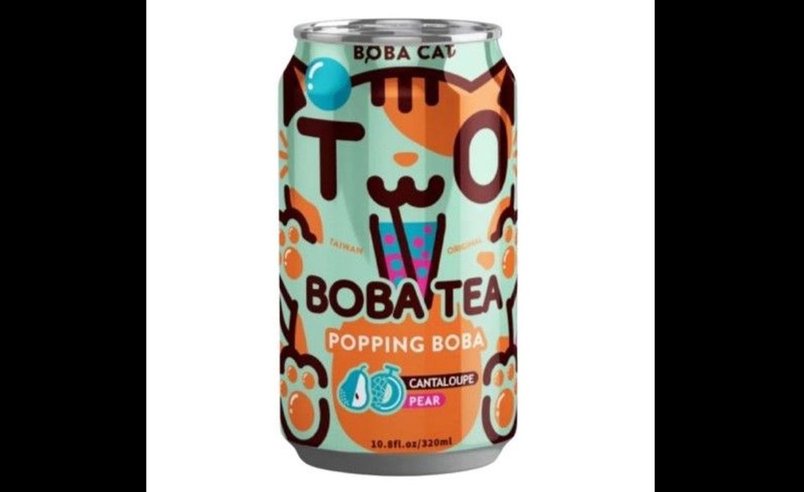 Cantaloupe & Pear Bubble Tea