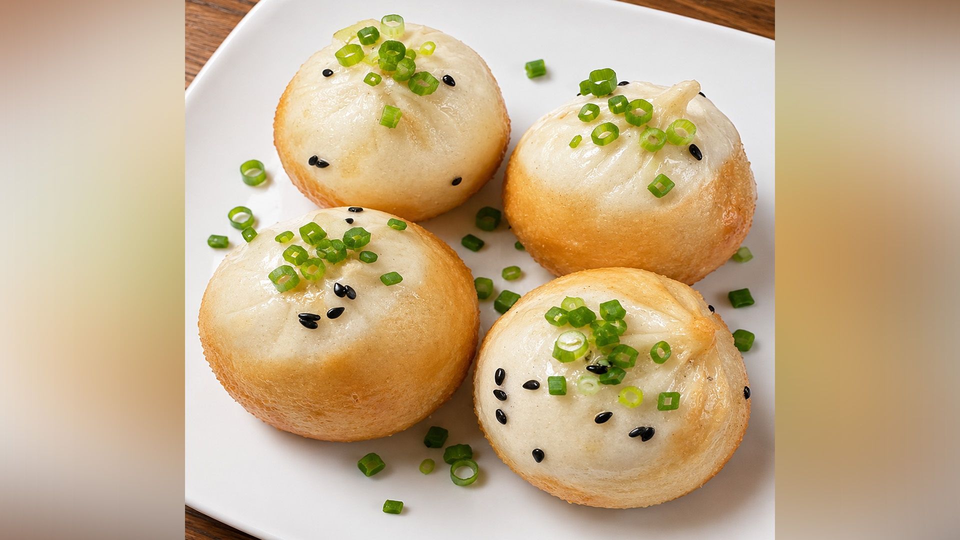 Pan-Fried Pork Buns(4)-弄堂生煎包(4)