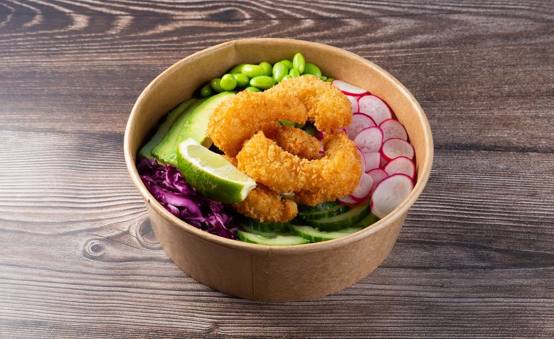 Poke crevette