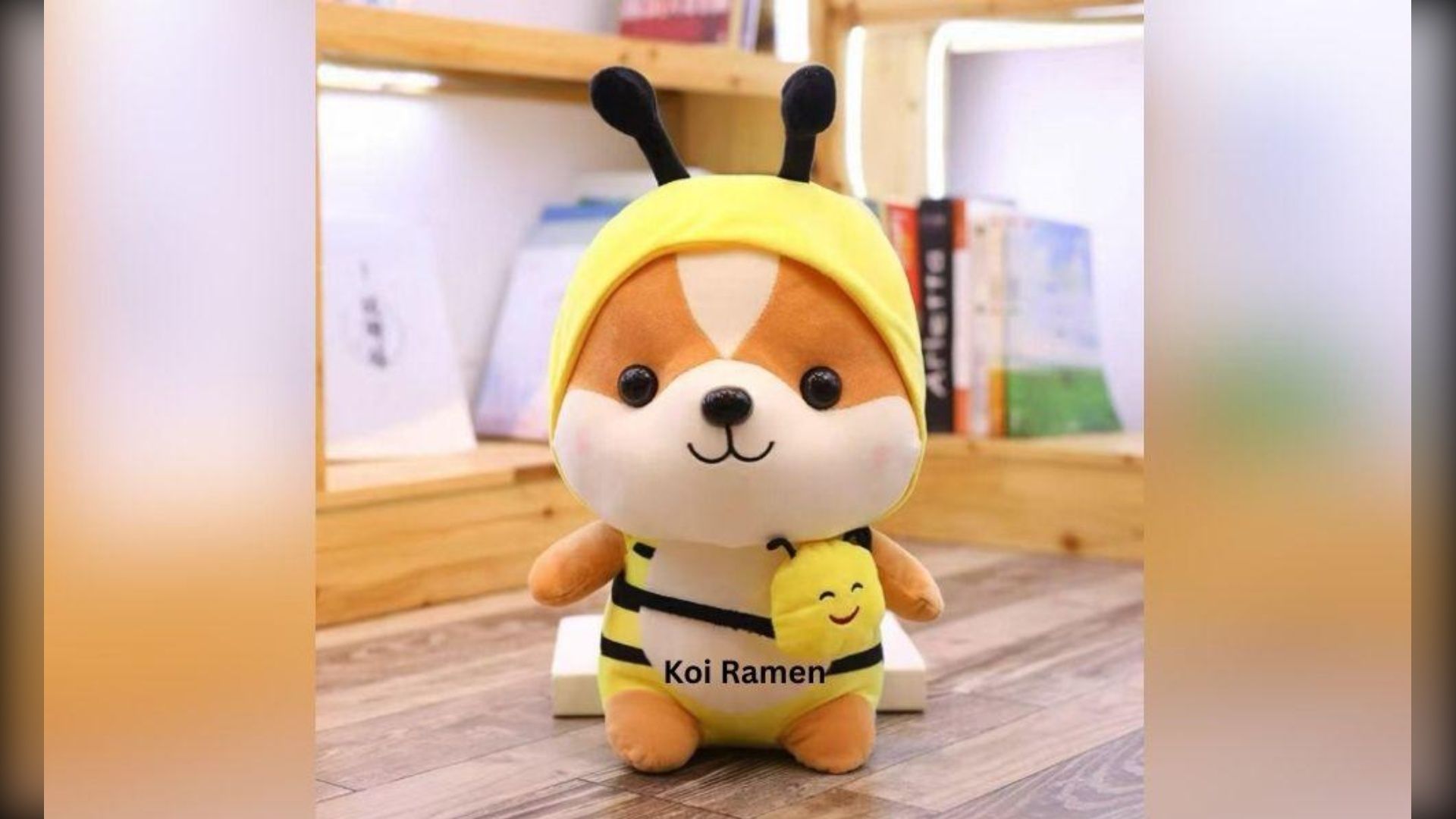 KOI Stuffed Animal--Yellow