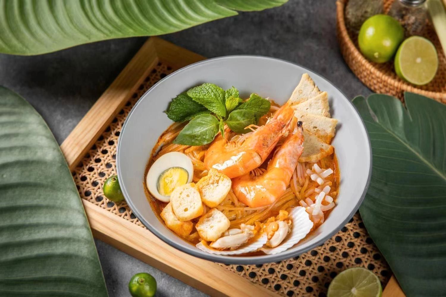 Laksa Seafood Noodles