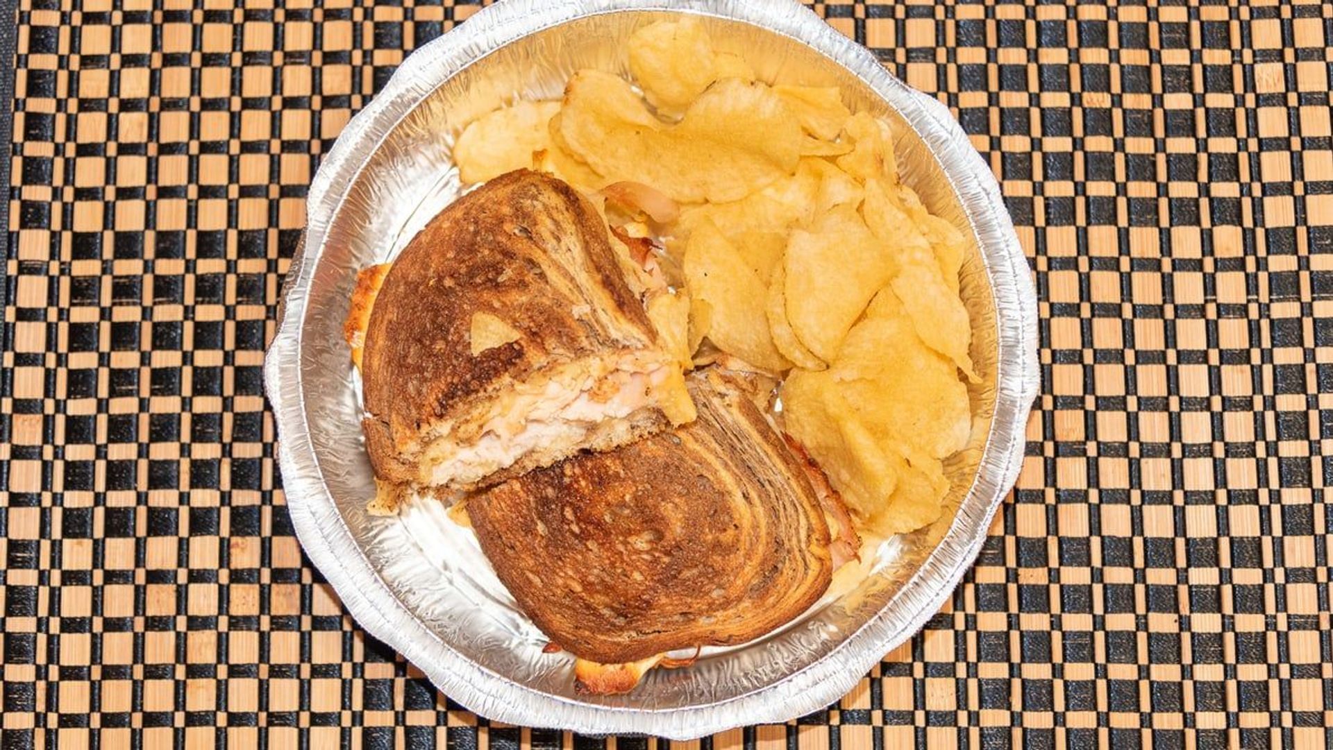 Turkey Reuben Panini