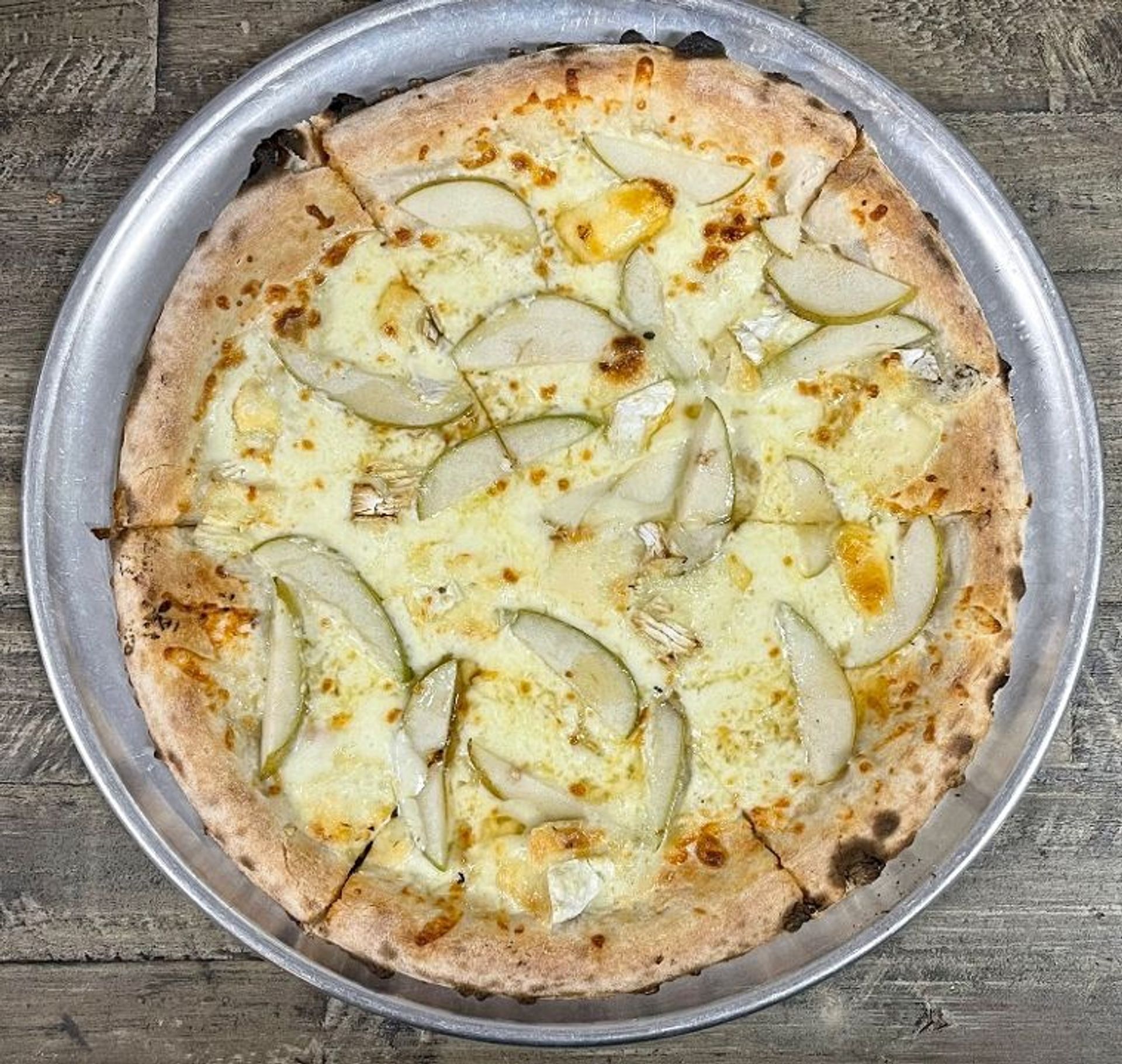 Brie + Pear Pizza
