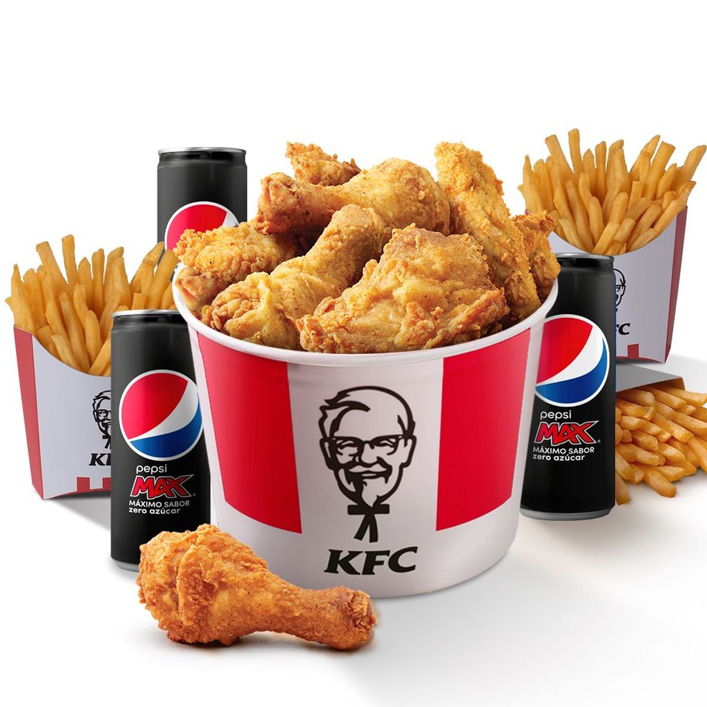 Order Menús Cubos para compartir online from KFC in Chiclana de la Frontera  | Glovo