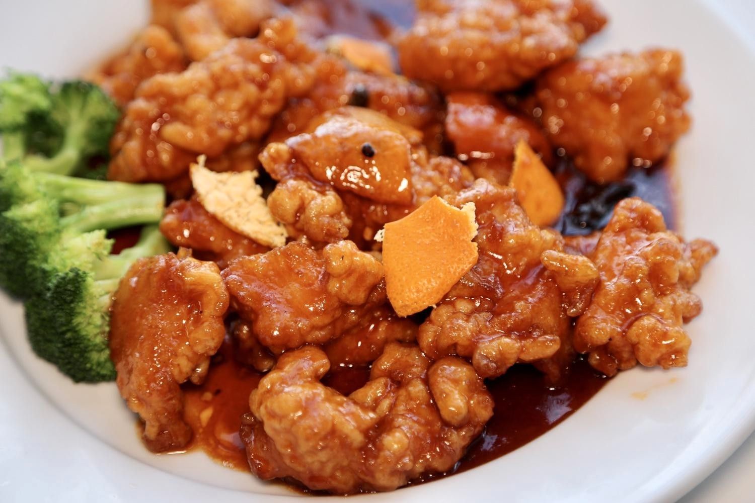 Orange Chicken (W. Rice)