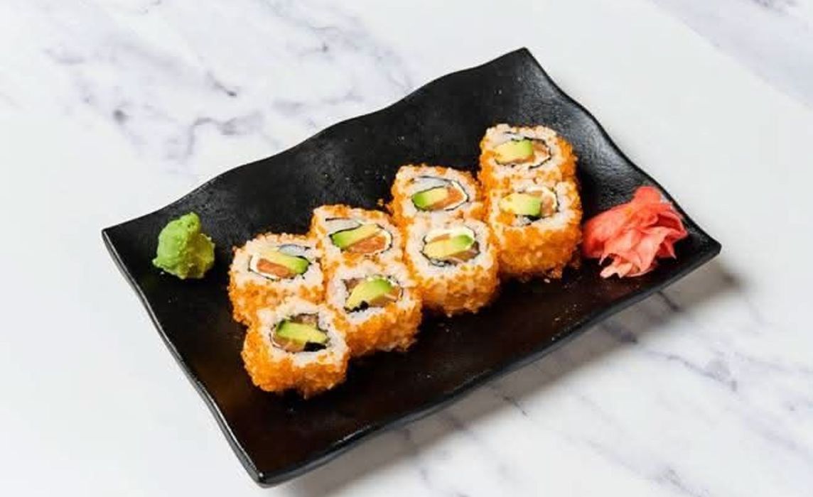 Tobiko rolls - saumon