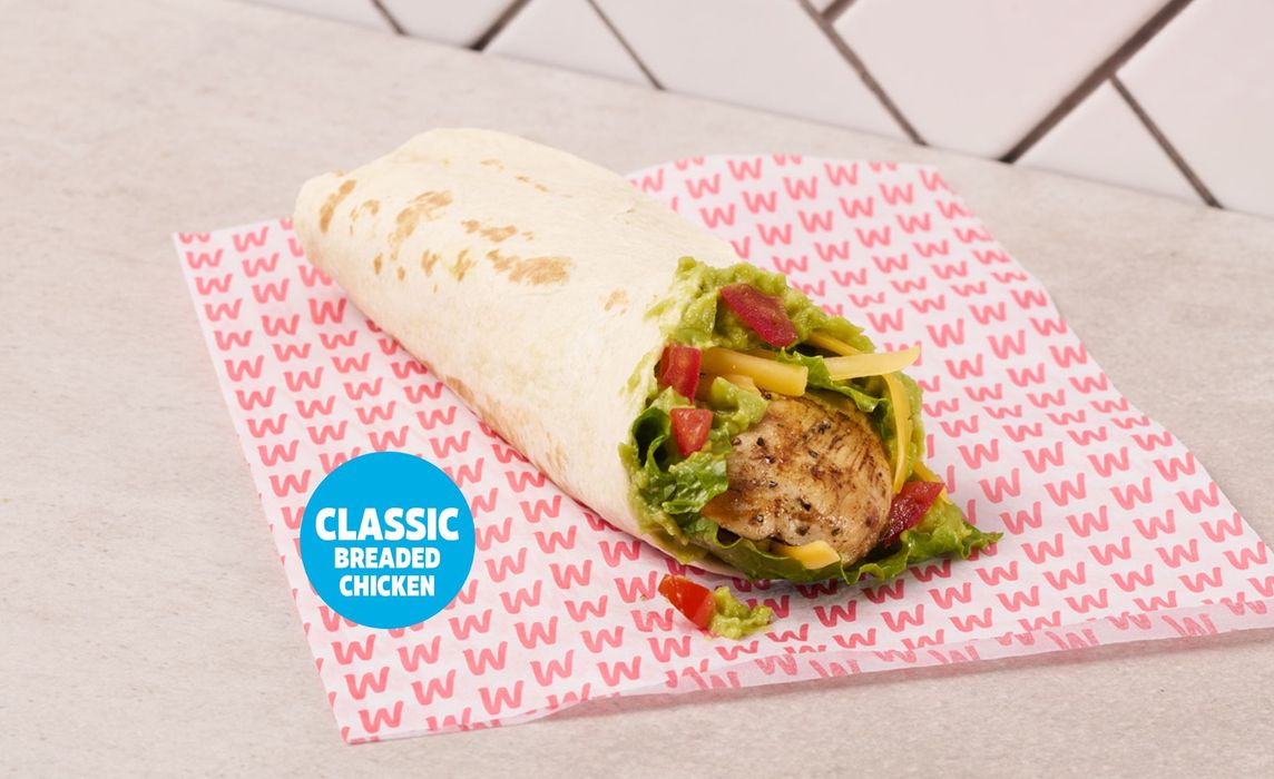 Classic Avocado Chicken Wrap