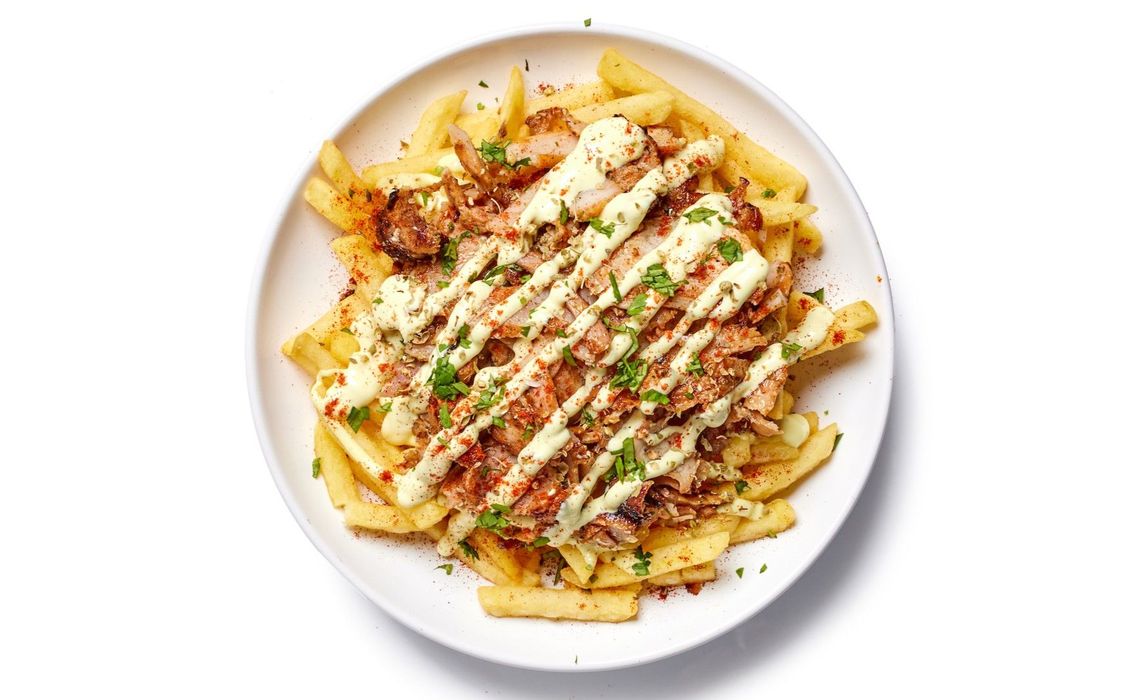 Loaded Gyros Fries