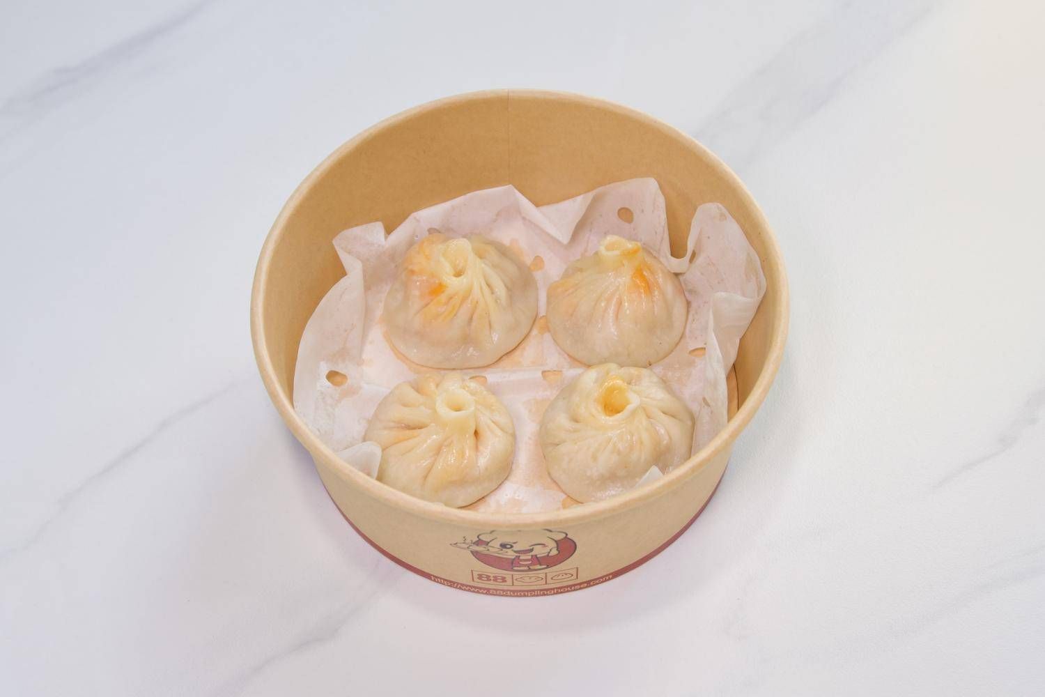 Crab Roe With Pork Soup Dumplings