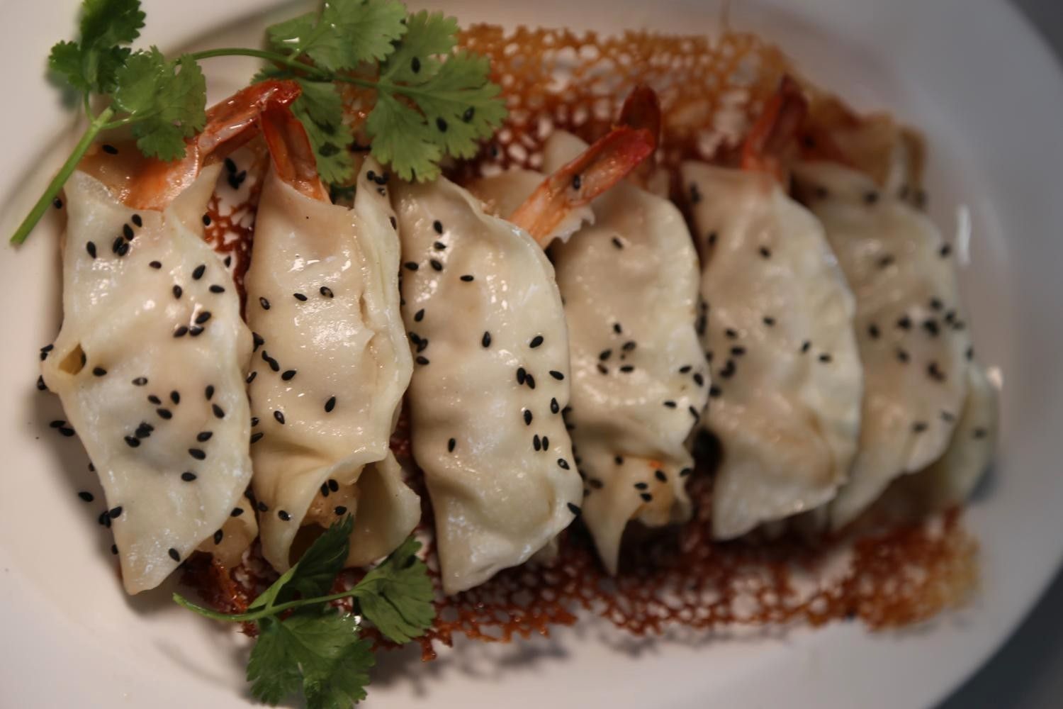 Shrimp With Pork Posticker (4 Pcs)