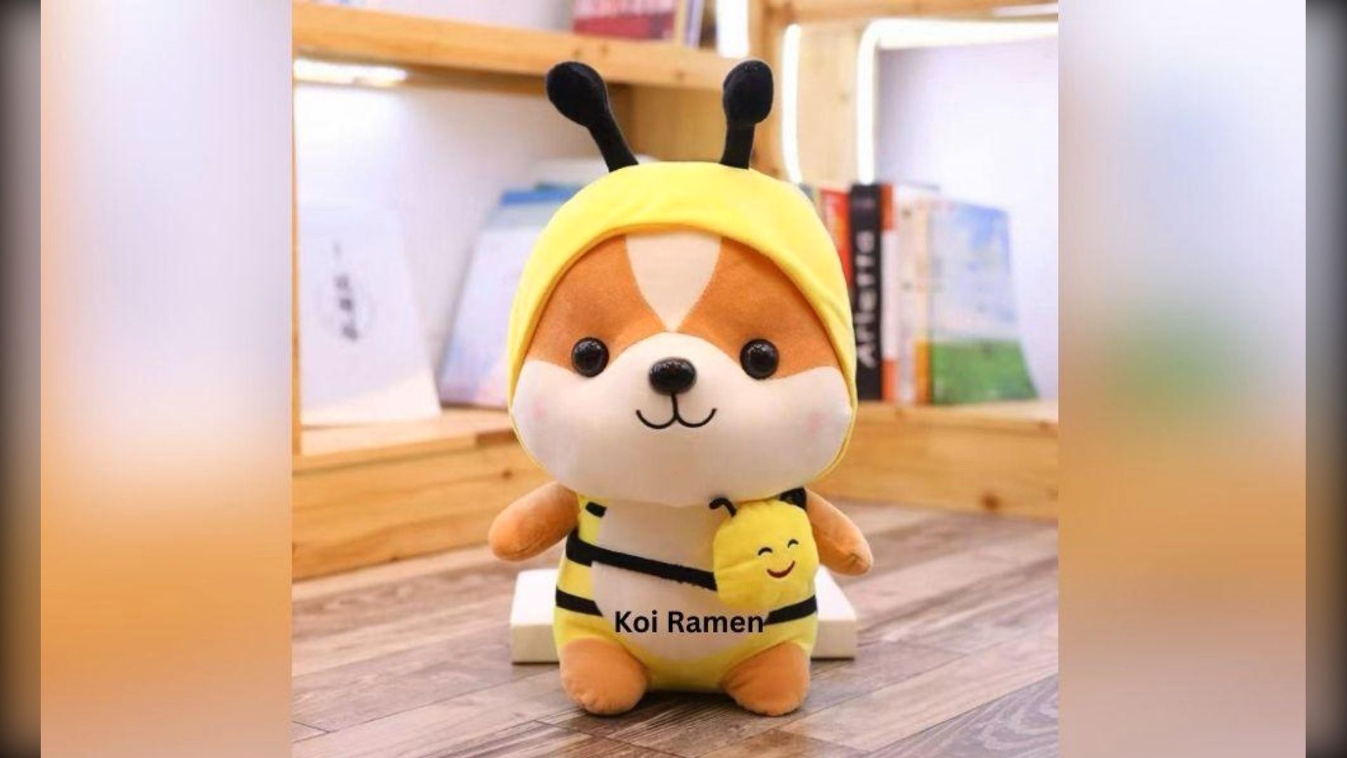 KOI Stuffed Animal--Yellow