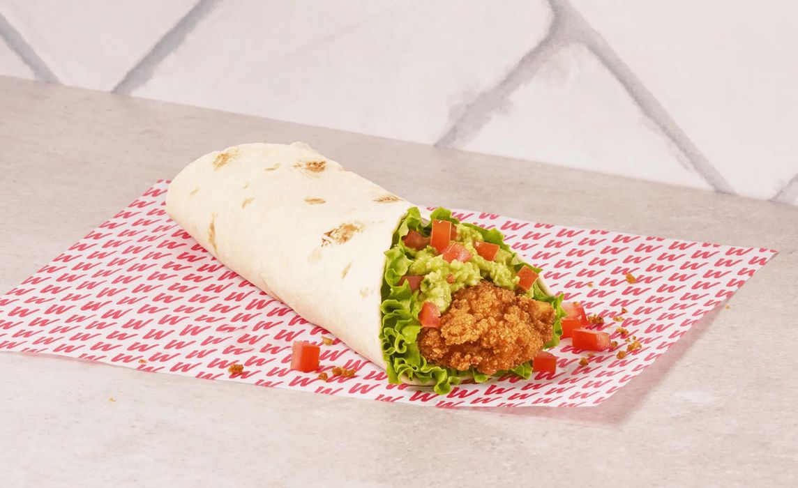 Avocado Chicken Tender Wrap