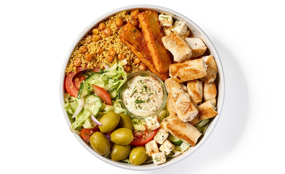 Chicken Souvlaki Bowl