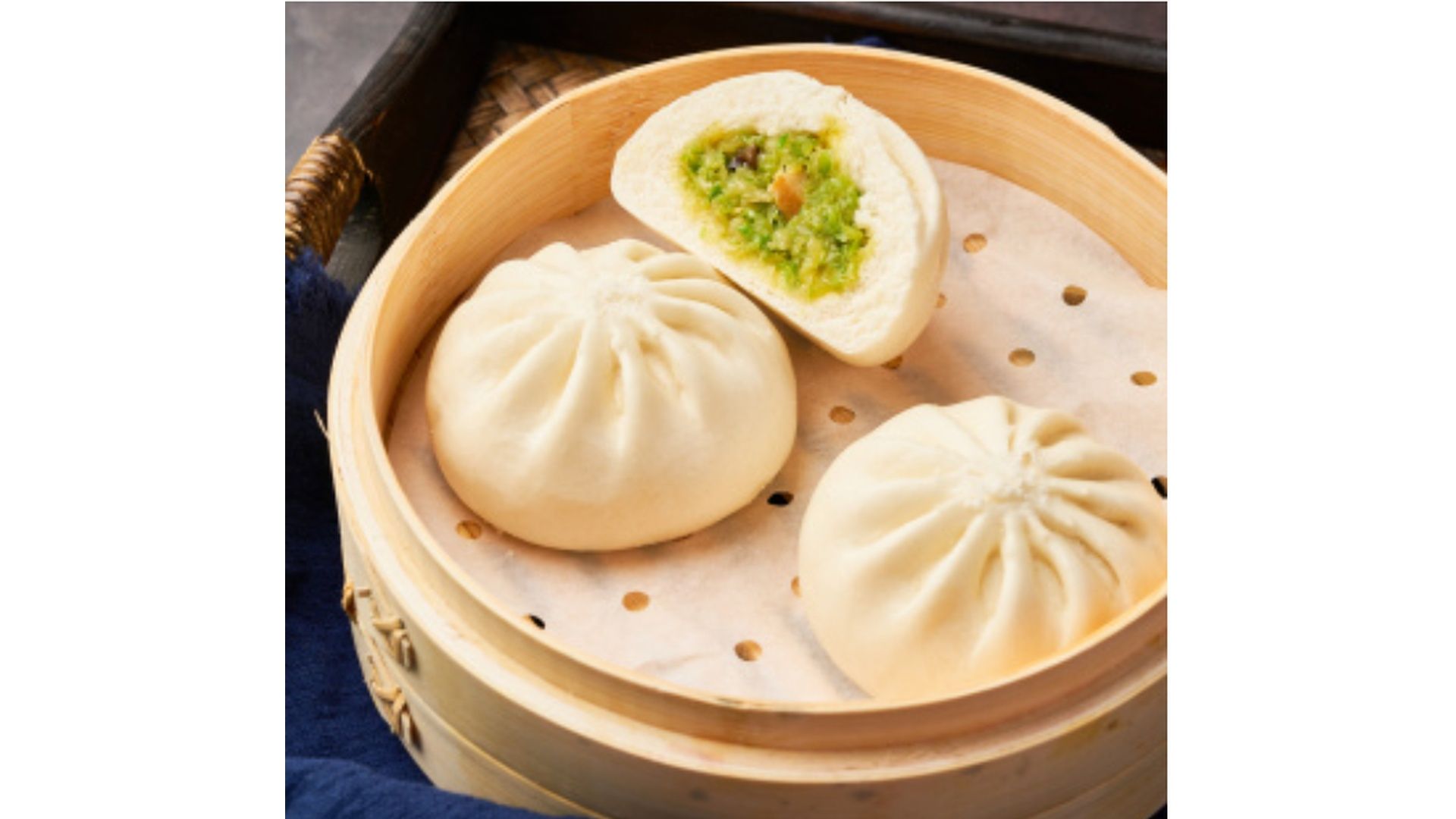 Steamed Mushroom Vegetables Bun (3)
