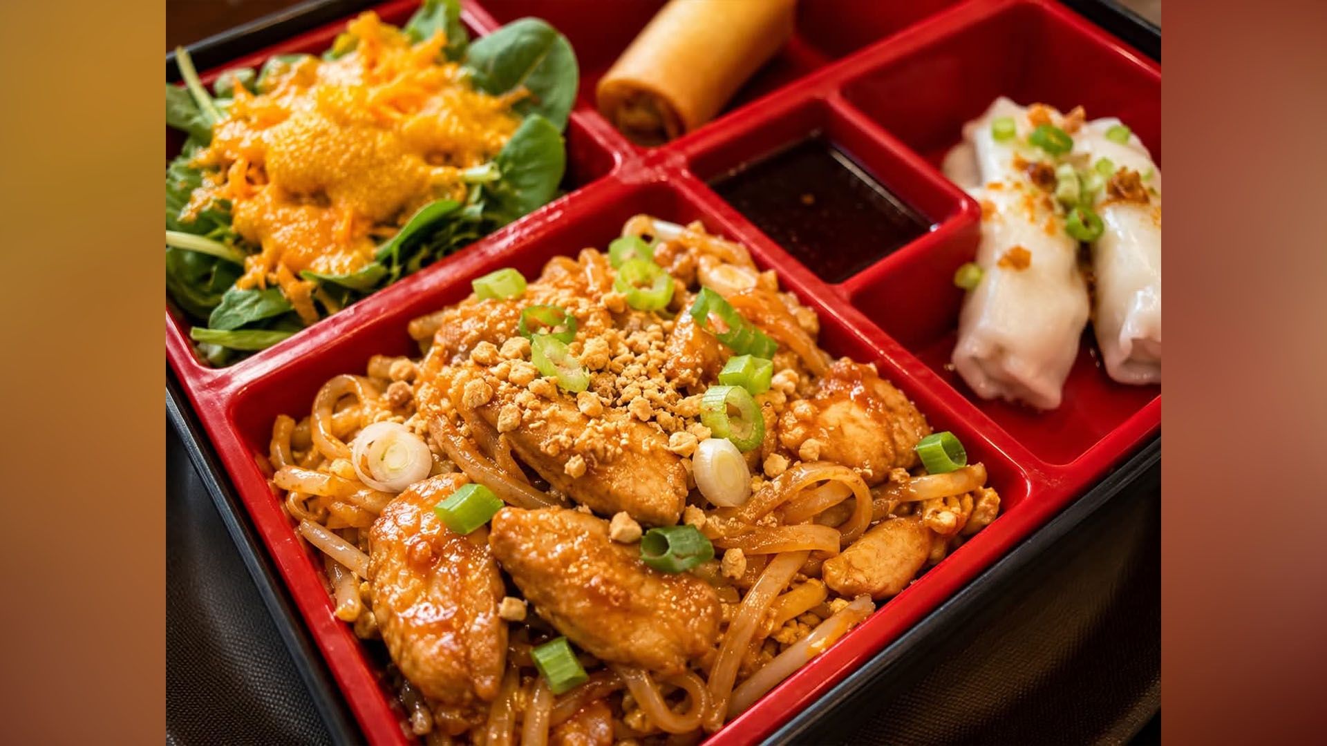Pad Thai Noodle Bento