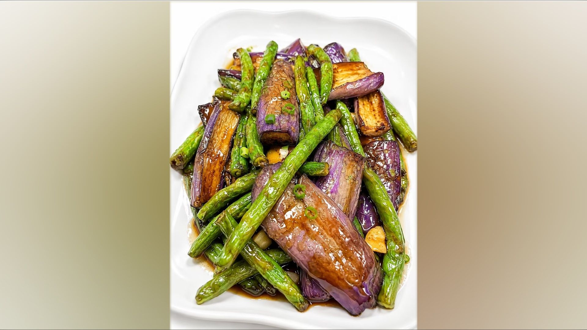 String Bean & Eggplant-豆角烧茄子