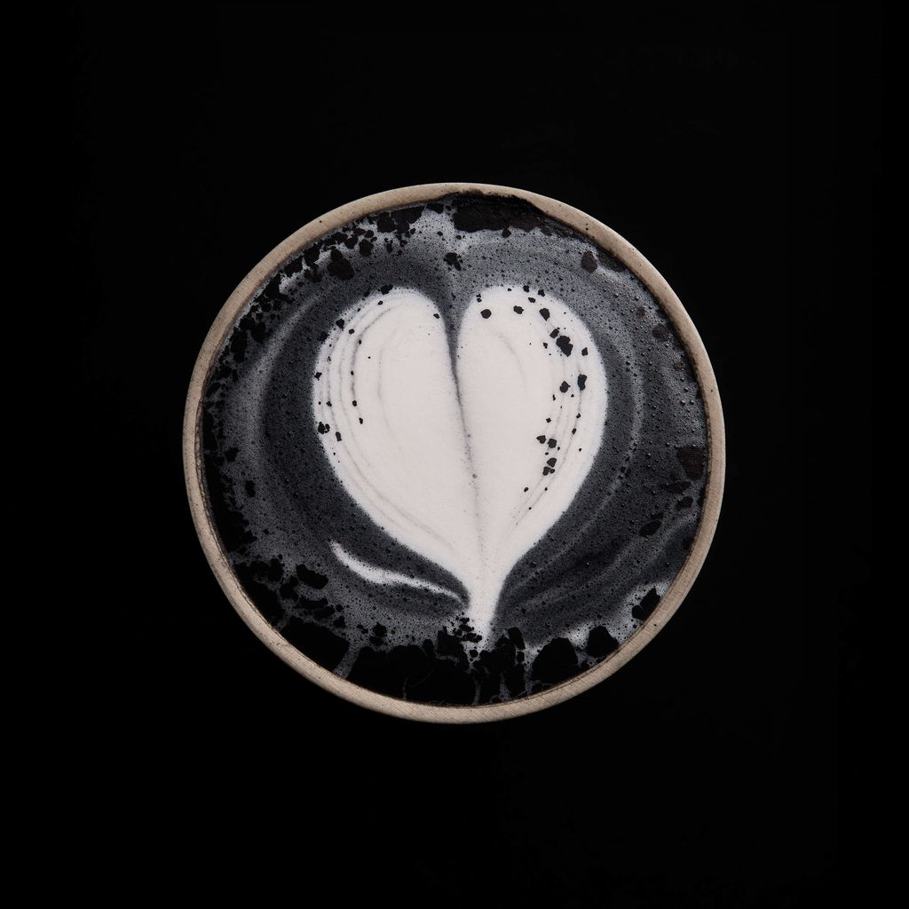 Dark Carbon Latte