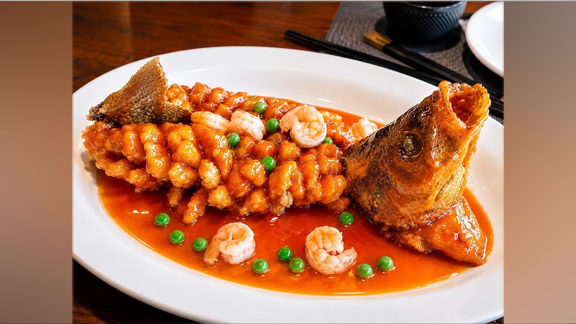 Crispy Stripe Bass-松鼠鱸魚