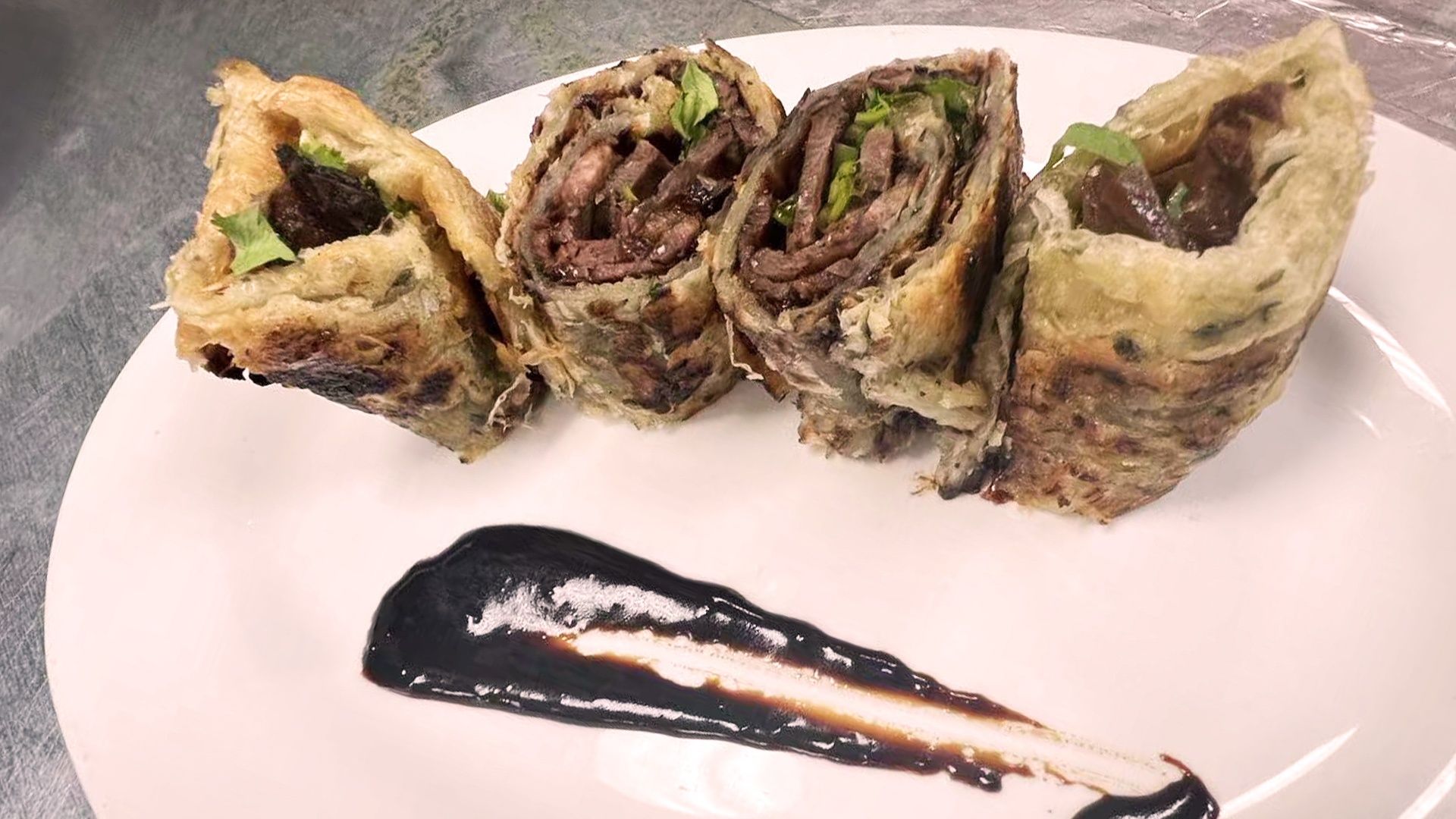 Beef Roll-牛肉卷饼