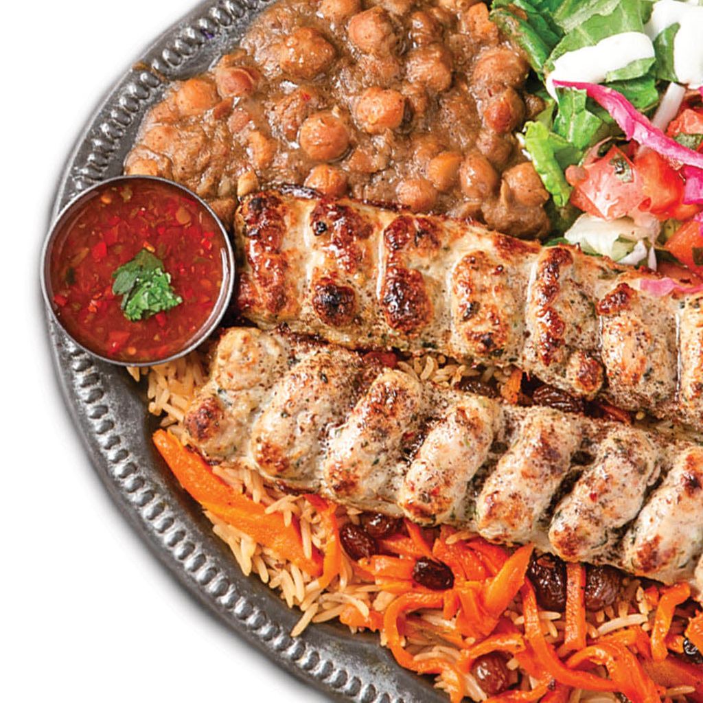Chicken Kofta Kabob Box