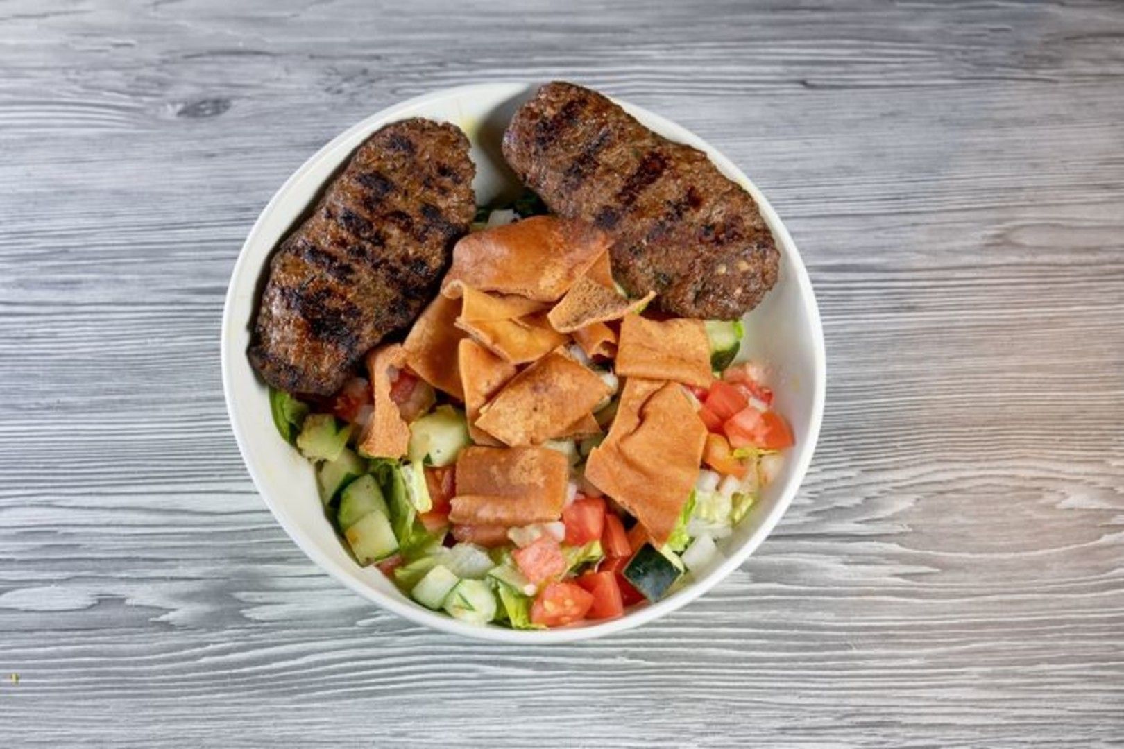 Beef and Lamb Minced (Kofta) Salad