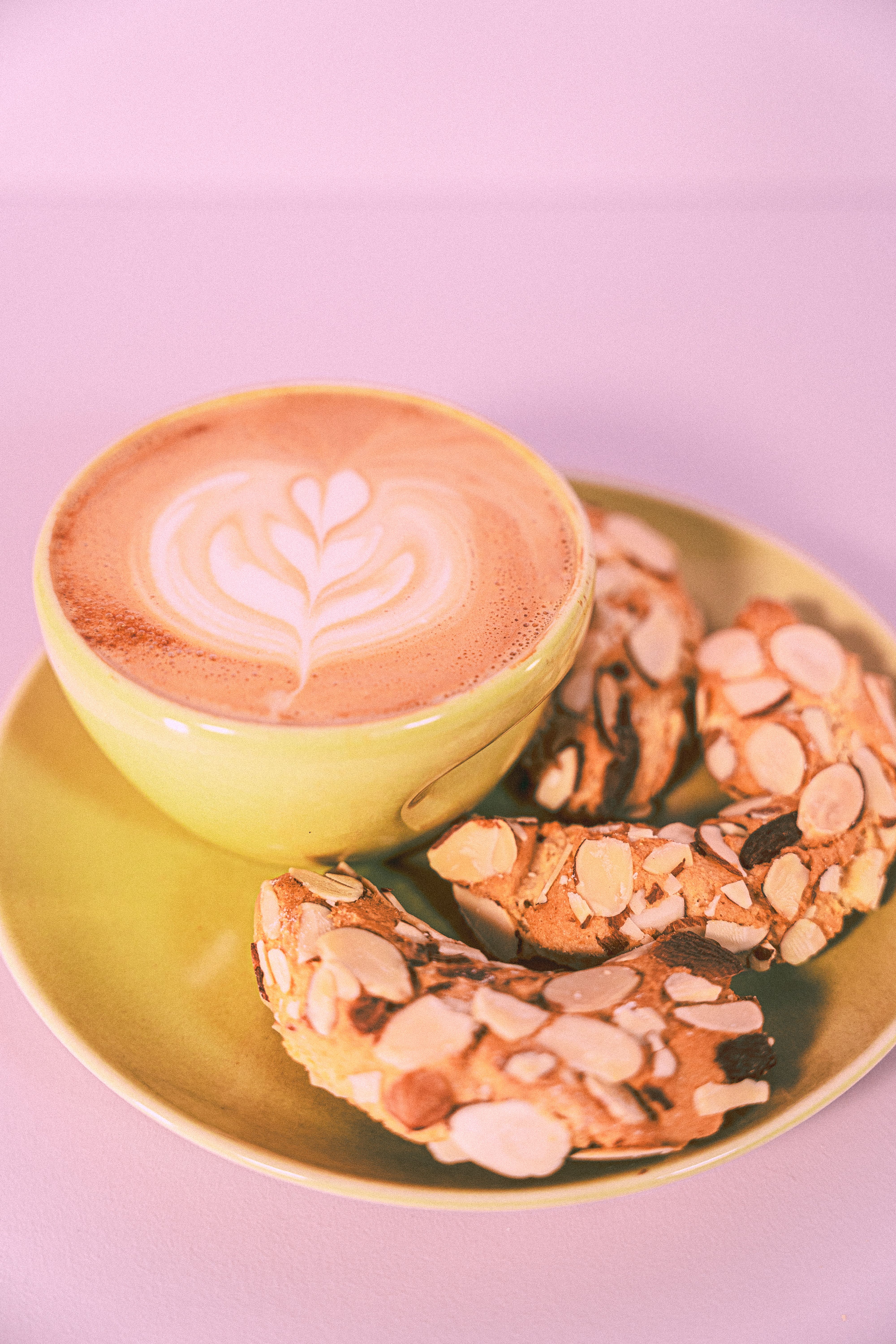 Hot Almond Cookie Latte