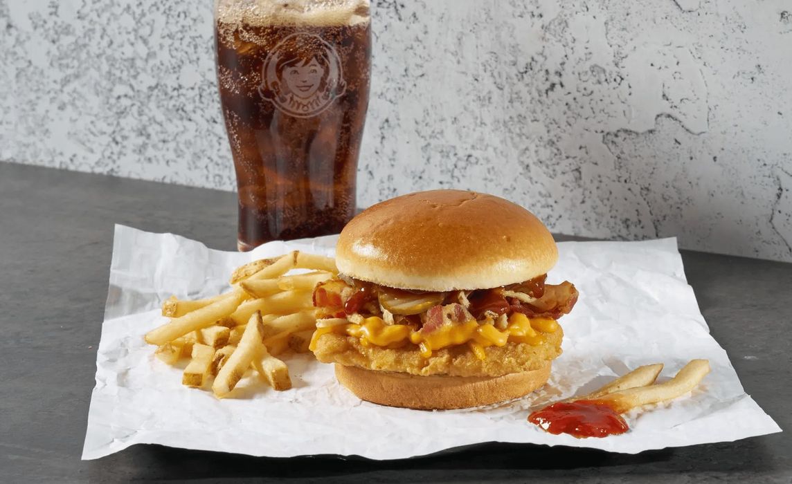 BBQ Bacon Melt Spicy Chicken Sandwich Combo - Large