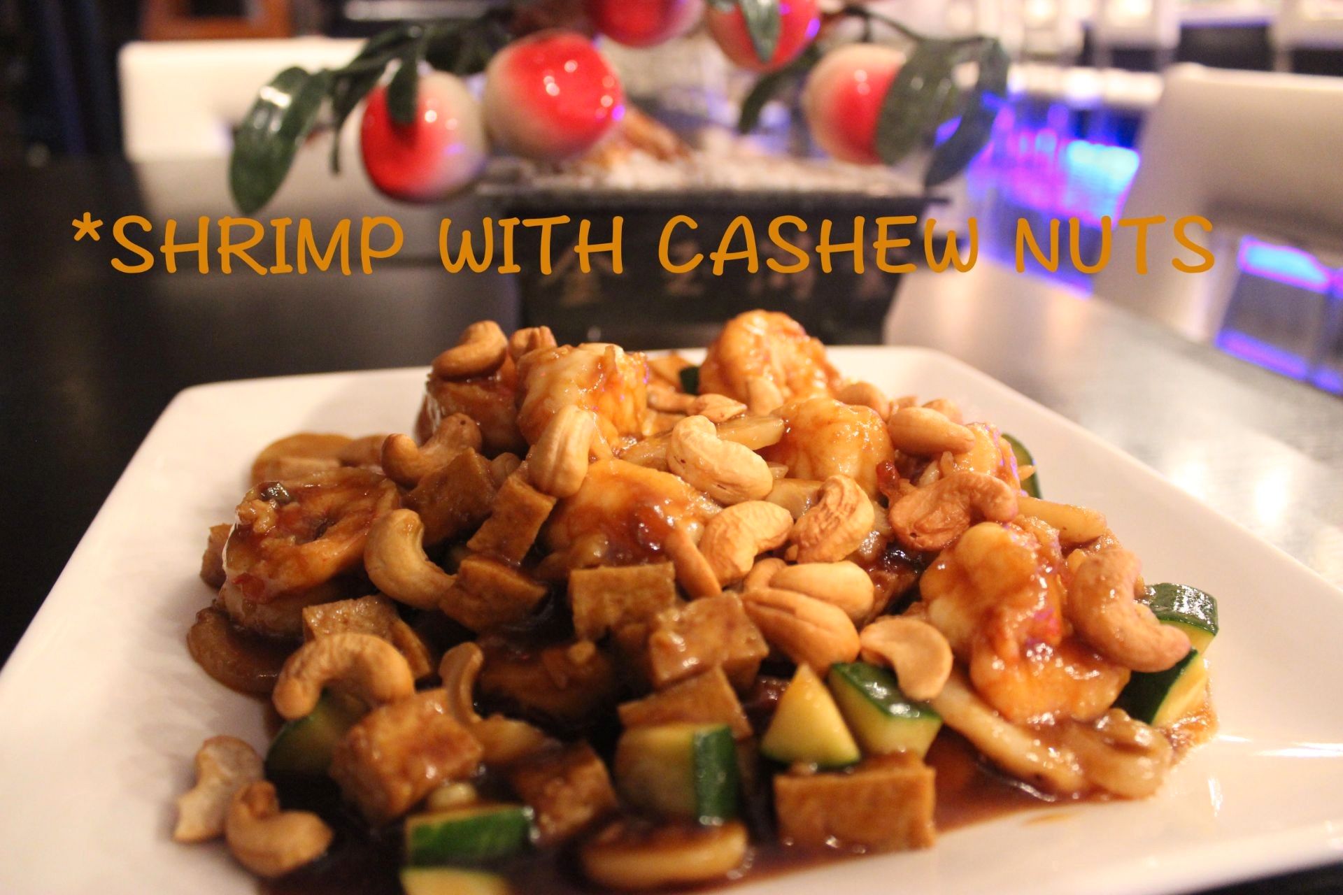 Shrimp With Cashew Nuts