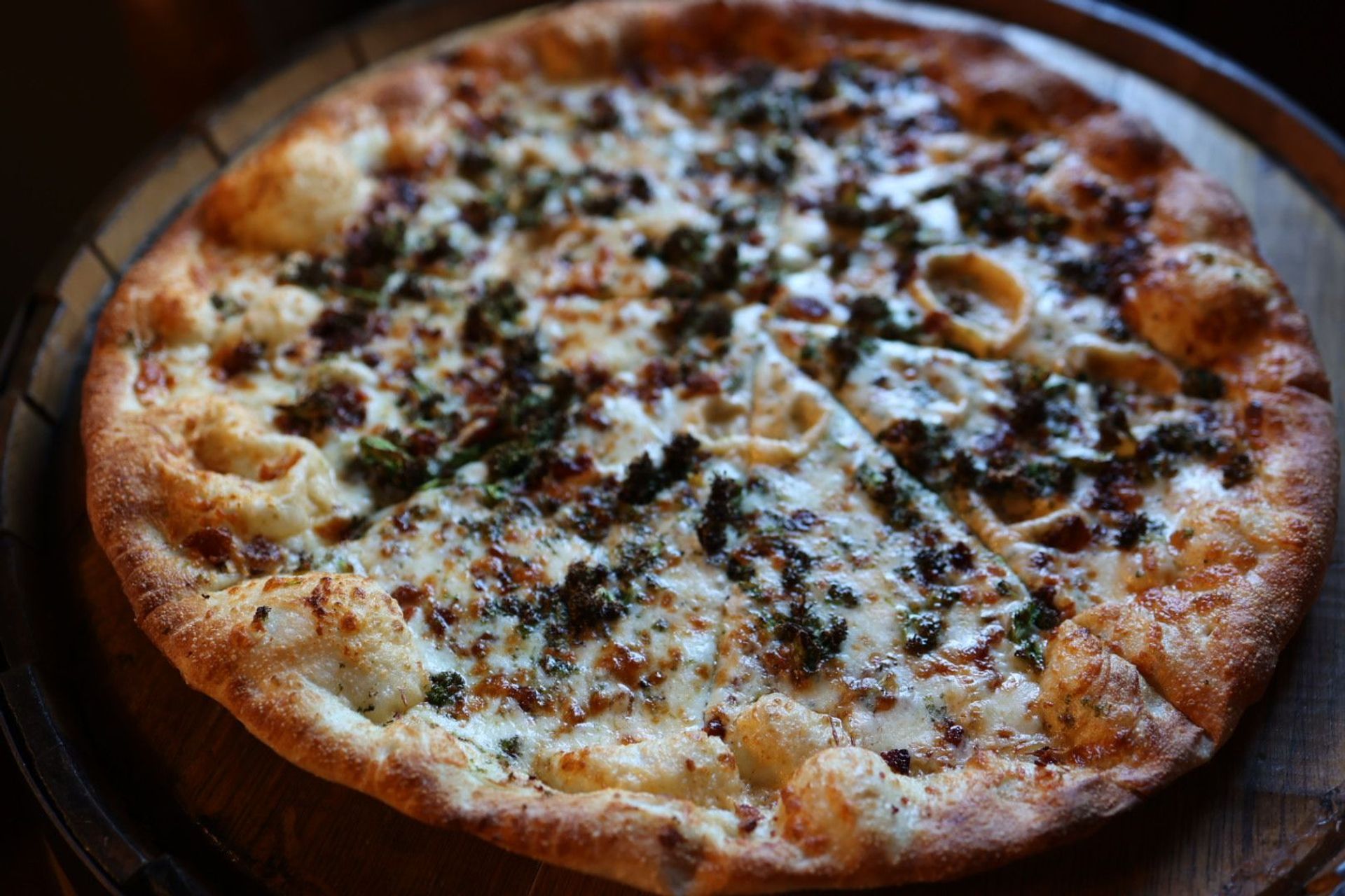 Bacon Broccoli Pizza