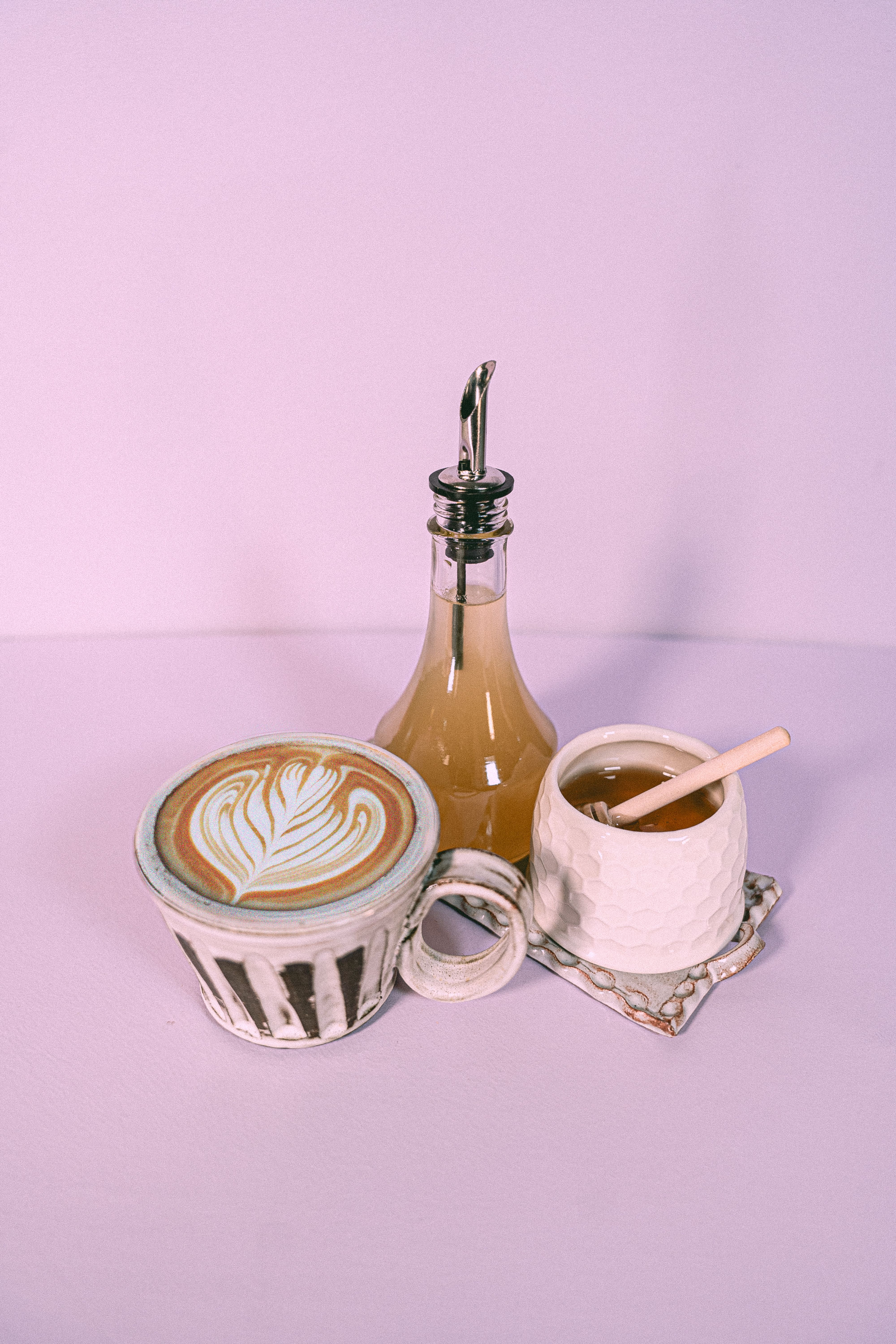 Hot Ginger-Bee Latte