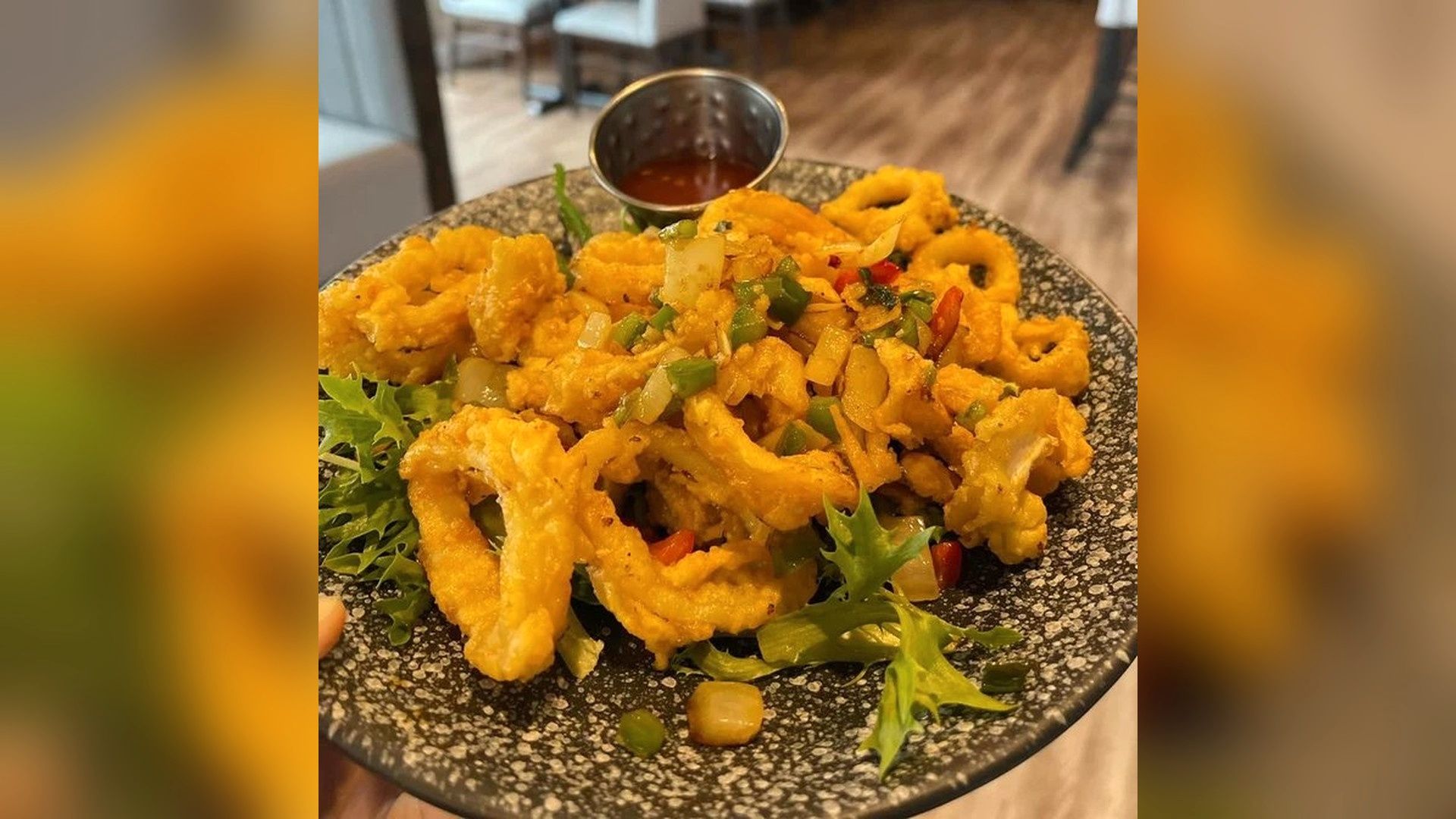 Szechuan Hot Pepper Calamari