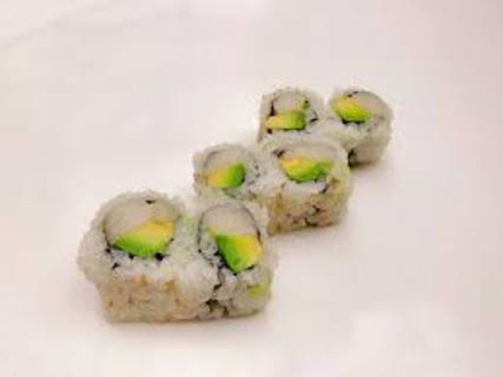 White Tuna Avocado Roll.