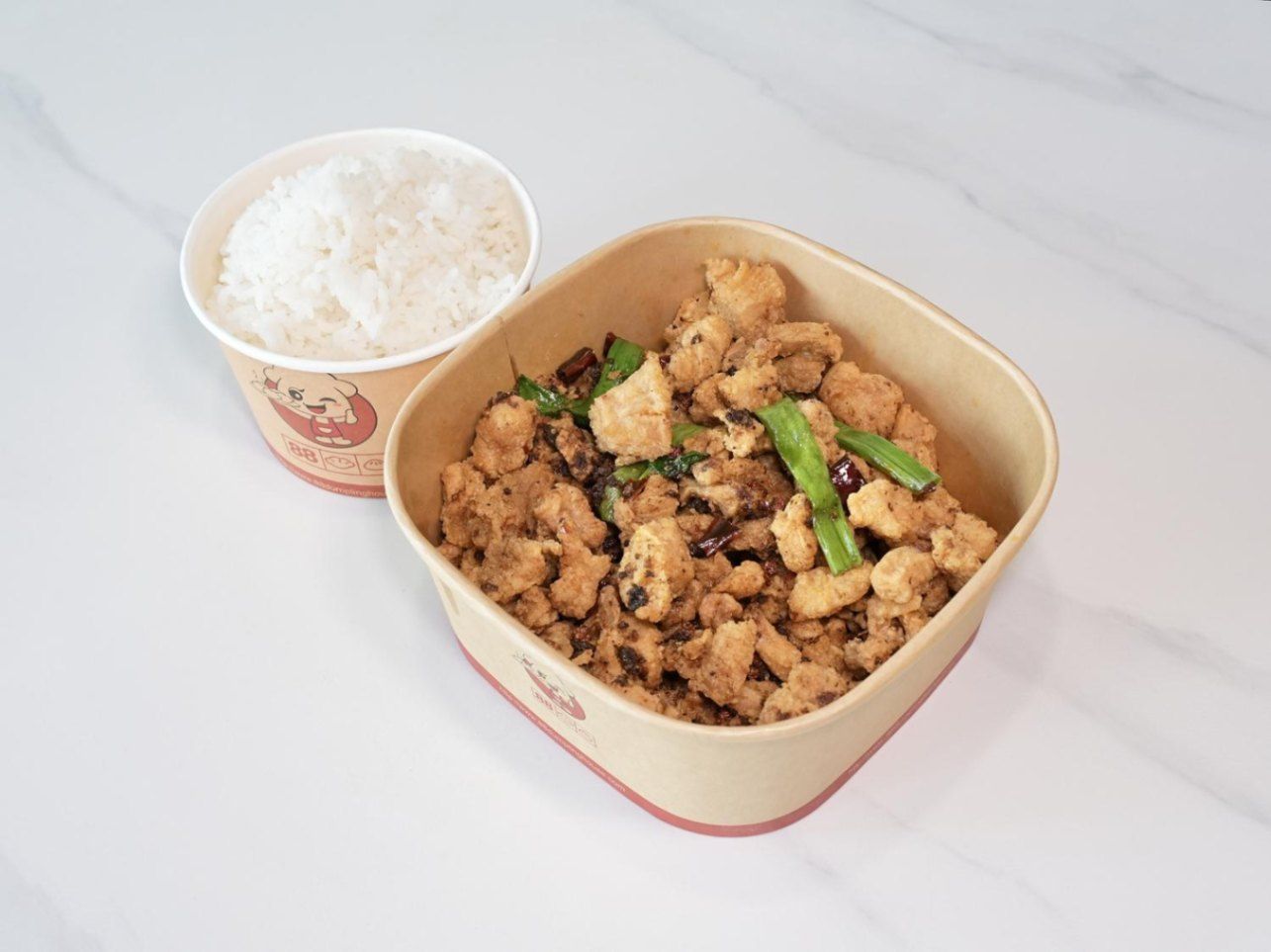 Spicy Chicken (W. Rice) 🌶️🌶️