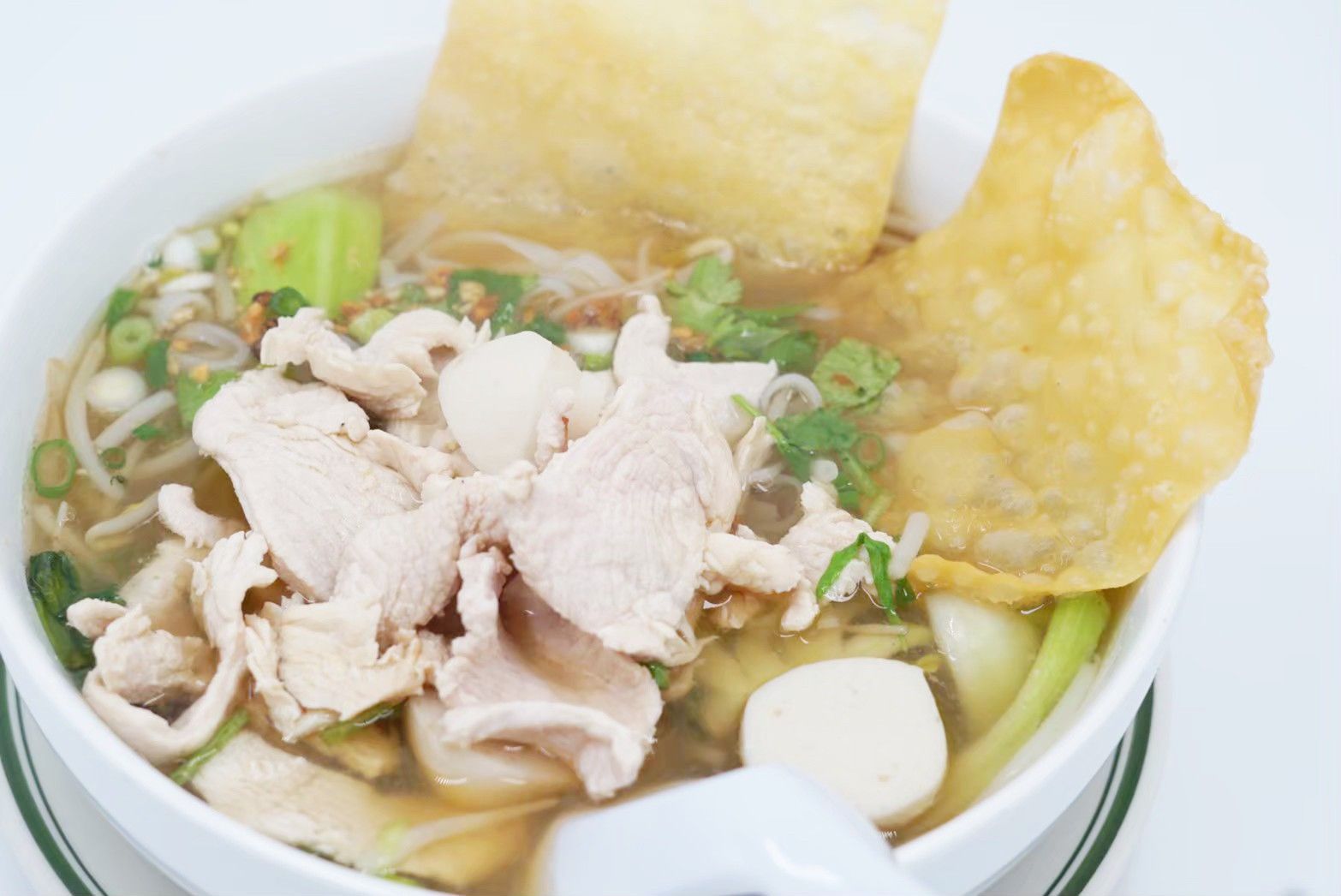 Clear Broth Noodle Soup