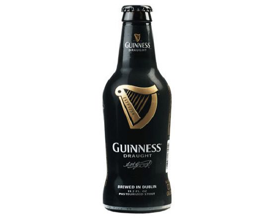 Guinness Draught, 330ml Bottle Beer (4.2% ABV)