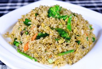 Vegetable Fried Rice 蔬菜炒饭