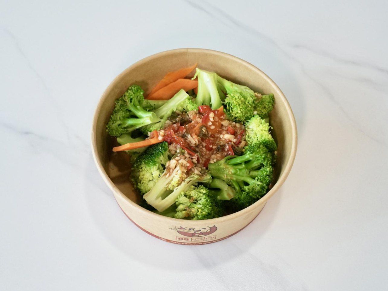 Broccoli With Thai Sweet And Sour Sauce