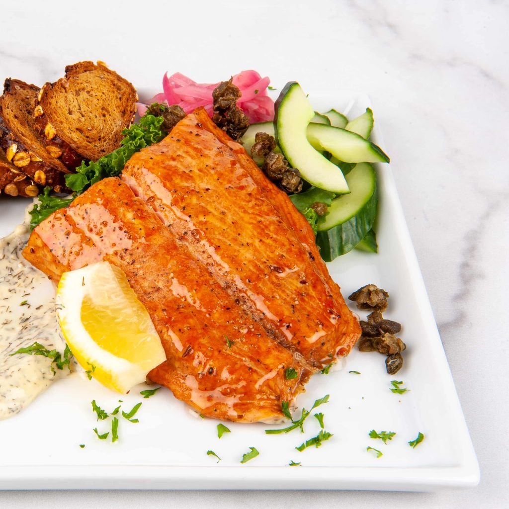Hot Smoked Salmon
