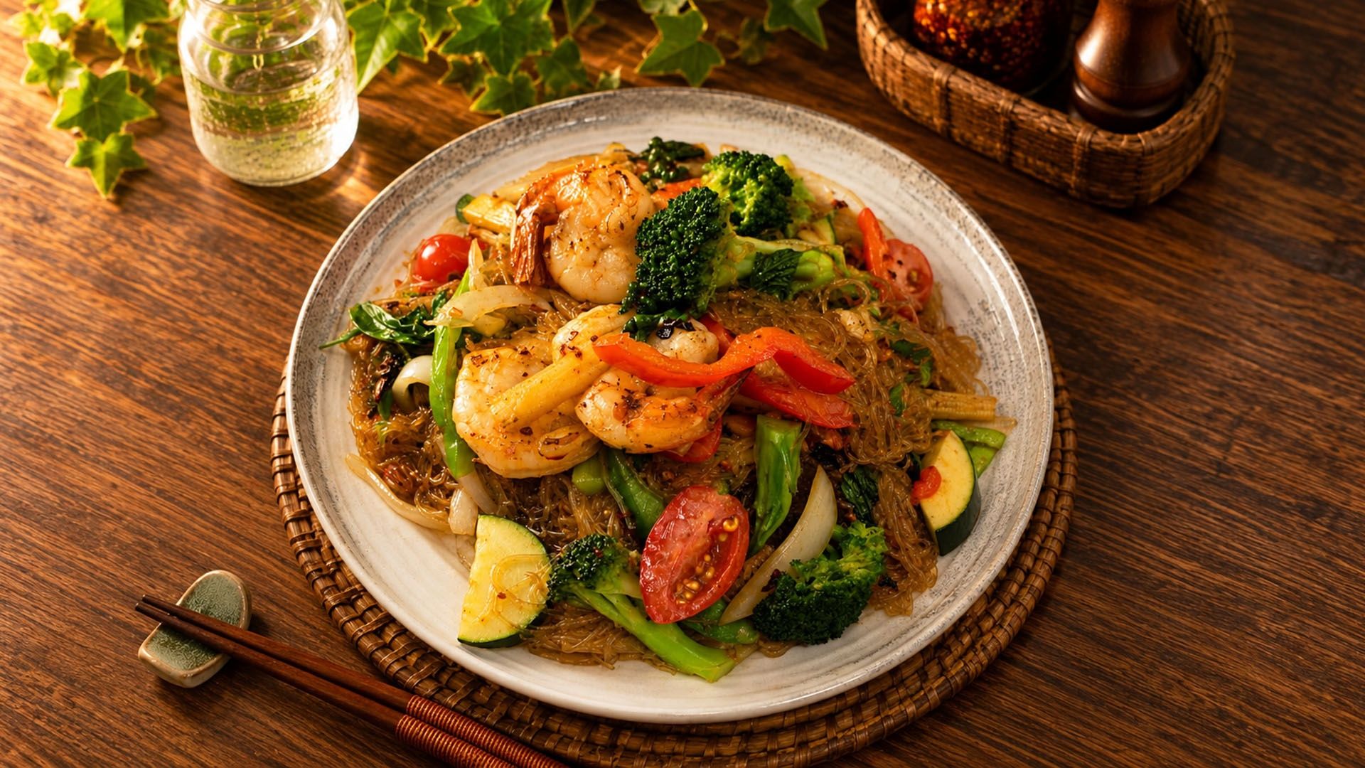 N16.Won Sen Spicy Basil Noodle