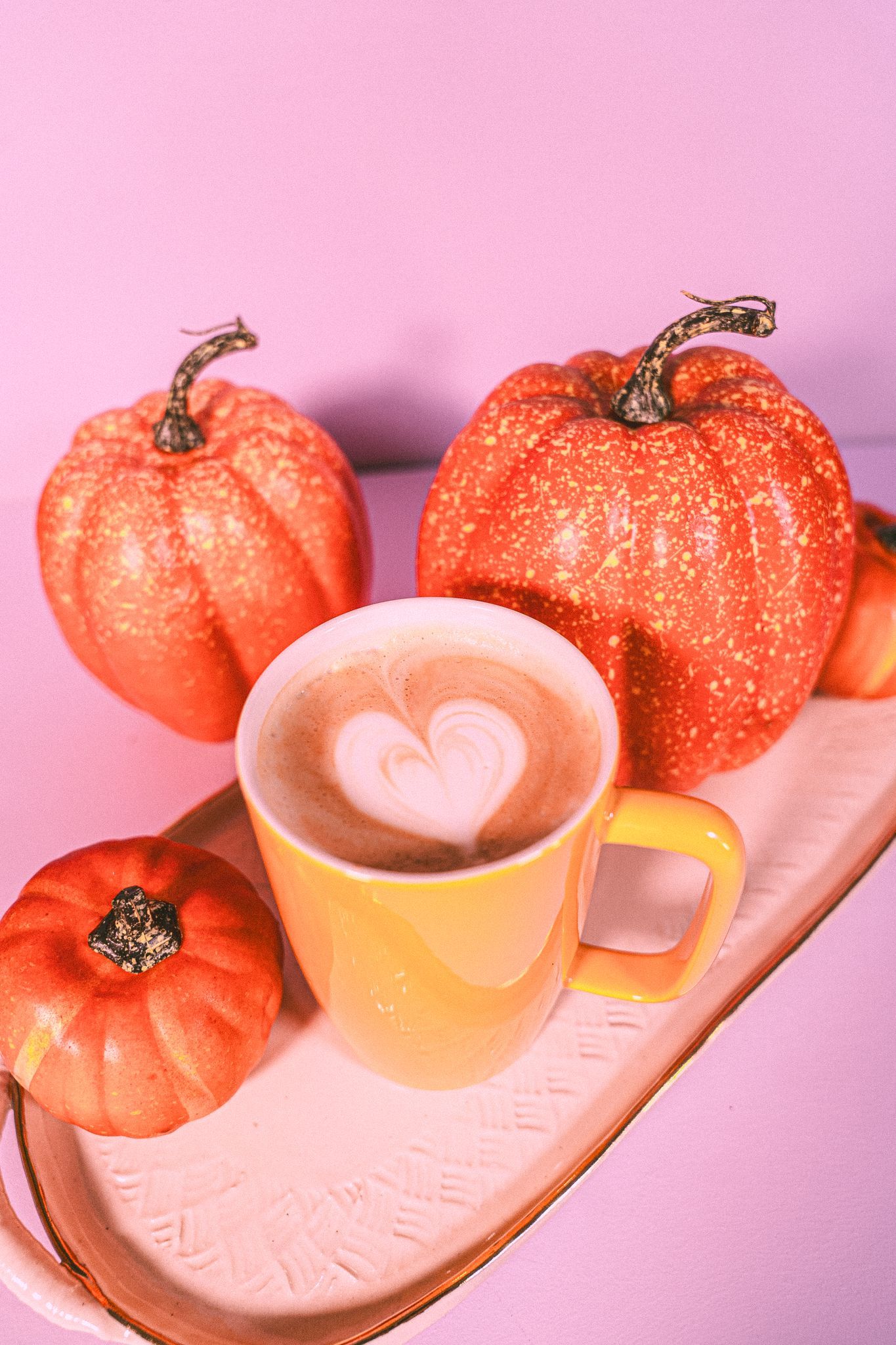 Hot Pumpkin Spice Latte