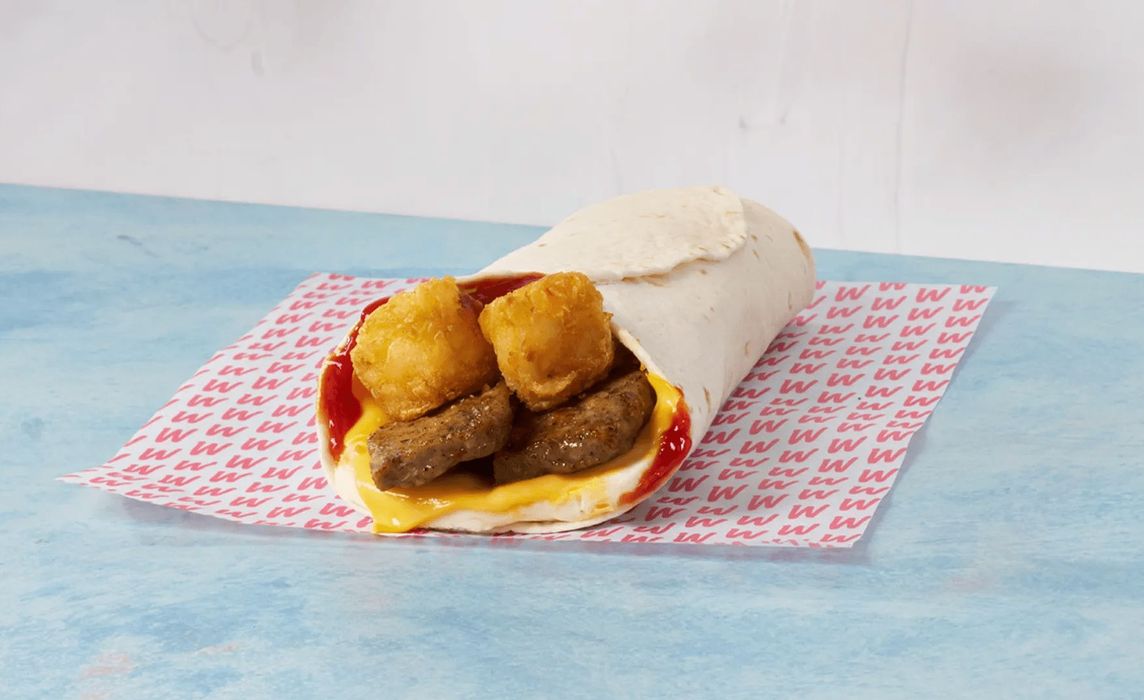 Sausage Egg & Cheese Breakfast Wrap