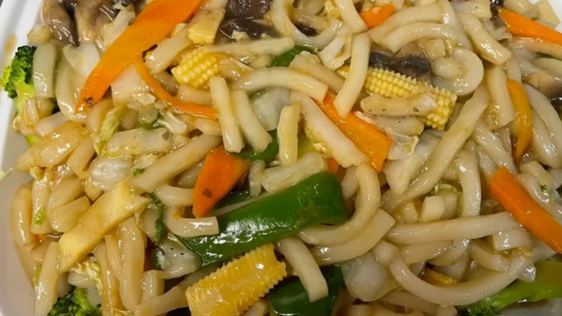 Vegetable Yaki Udon