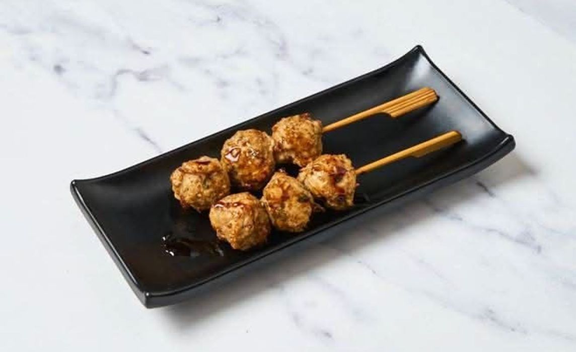 Yakitori - brochettes boulettes de poulet