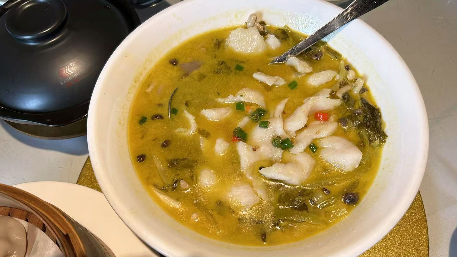 House Fish Stew w. Pickled Cabbage