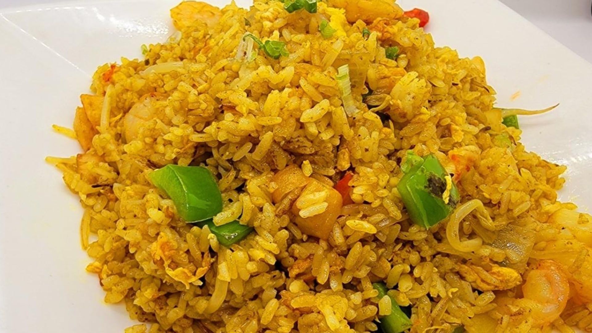Curried Seafood Fried Rice