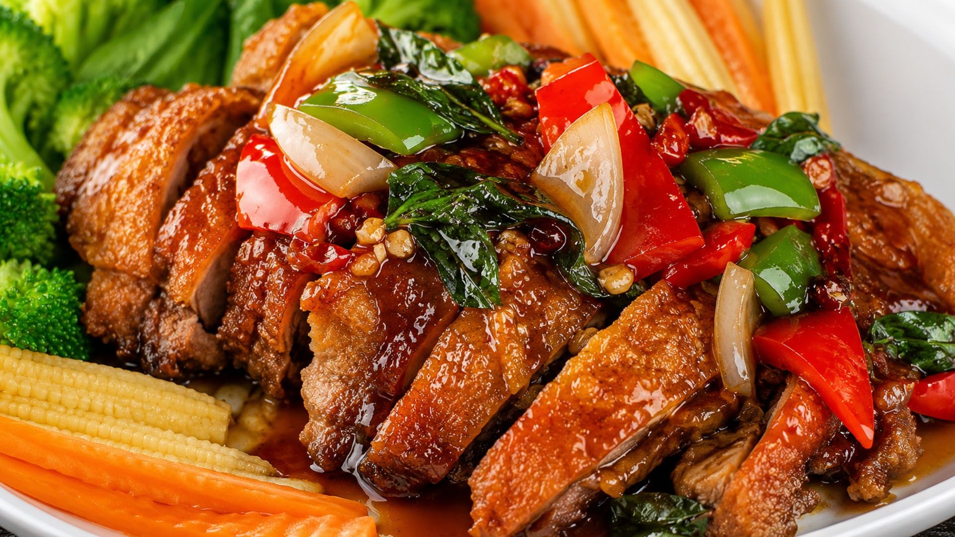 D2.Spicy Basil Duck