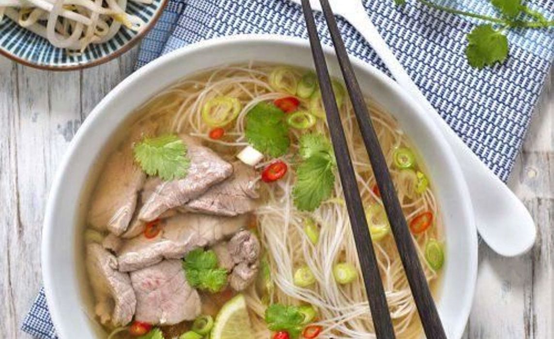 Soupe phô  poulet